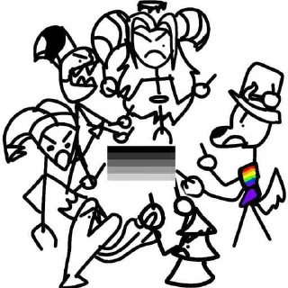 😘 emoji хзномер2 ➡️ @Ctikerubot Telegram sticker 11 of 41