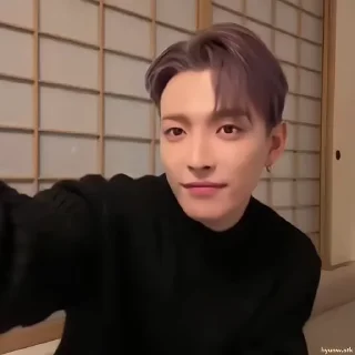 🫵 emoji ✮Hongjoong   @misfitstk Telegram sticker 3 of 40
