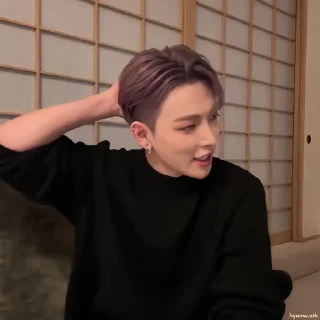 🫵 emoji ✮Hongjoong   @misfitstk Telegram sticker 16 of 40