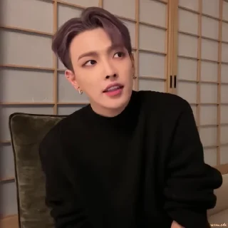 🫵 emoji ✮Hongjoong   @misfitstk Telegram sticker 18 of 40