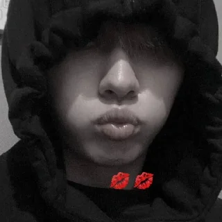 😘 emoji минхо ееее @leeknowgodman by @offstikbot Telegram sticker 19 of 31