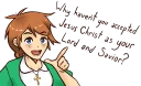 🤔 emoji Christ-chan Telegram sticker 23 of 40