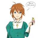 🙌 emoji Christ-chan Telegram sticker 7 of 40