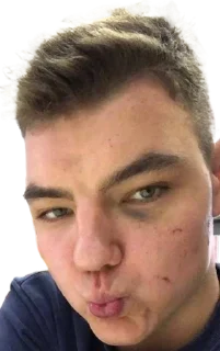 👊 emoji KIRILL_VONYCHIY_XYU Telegram sticker 17 of 37