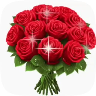 🌹 emoji Больше стиков тут: @stikery4 Telegram sticker 17 of 20