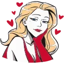 🤩 emoji Элинор и Джордж @stickers_vk Telegram sticker 11 of 48