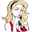 🤩 emoji Элинор и Джордж @stickers_vk Telegram sticker 6 of 48