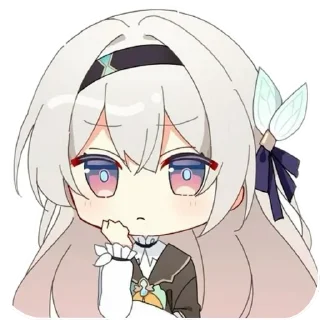 🤔 emoji Светлячок @anime4_arts Telegram sticker 11 of 70