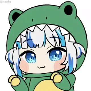 🦖 emoji Стикеры @anime_sticks Telegram sticker 5 of 50