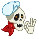 💀 emoji Больше стиков тут: @stikery4 Telegram sticker 7 of 25