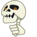 💀 emoji Больше стиков тут: @stikery4 Telegram sticker 19 of 25