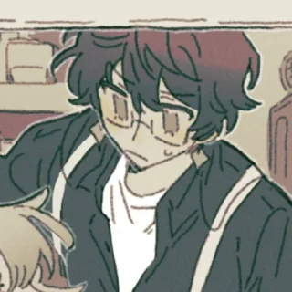 ❕ emoji luca / ike ! ^_- Telegram sticker 9 of 29
