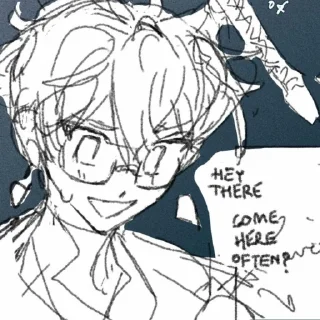 ❕ emoji luca / ike ! ^_- Telegram sticker 19 of 29