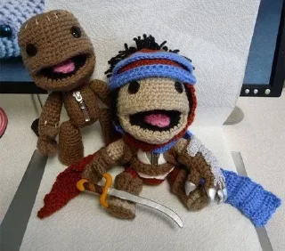 Sticker from Sackboy x dozik