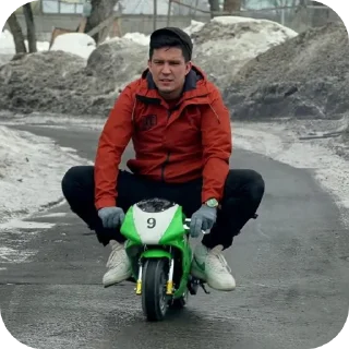 🏍 emoji Я люблю ➡️ @Ctikerubot Telegram sticker 15 of 60