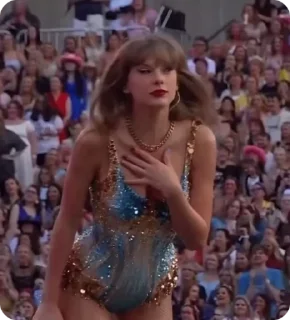 Sticker from Taylor's version of videos