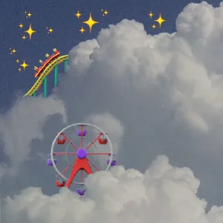 🎡 emoji emoji in the sky by @my_unrefined Telegram sticker 24 of 61