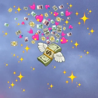 💸 emoji emoji in the sky by @my_unrefined Telegram sticker 5 of 61