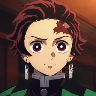 🔥 emoji Kamado Tanjiro X.M @sozdat_stikery_bot Telegram sticker 24 of 85