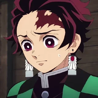 🔥 emoji Kamado Tanjiro X.M @sozdat_stikery_bot Telegram sticker 23 of 85