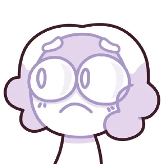🙁 emoji RTP collab Telegram sticker 9 of 100