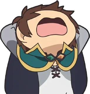 Sticker from Isekai Quartet: @stiker_men0