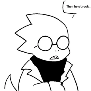 🌟 emoji XTale Alphys :: @heyaguyzz Telegram sticker 8 of 104