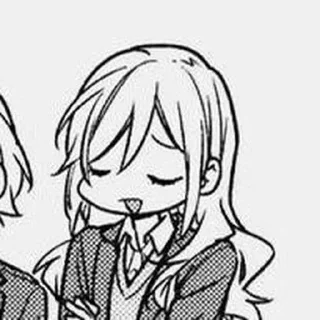 😅 emoji Kyouko Hori ➡️ @Ctikerubot Telegram sticker 7 of 22