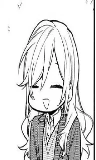 😅 emoji Kyouko Hori ➡️ @Ctikerubot Telegram sticker 12 of 22