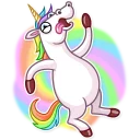 🤪 emoji Unicorn Telegram sticker 18 of 30