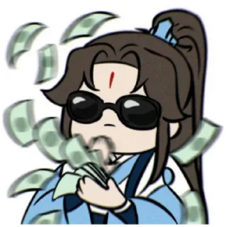 🤑 emoji Стики 1768 из @Anonymnyi_chat_bot Telegram sticker 10 of 107
