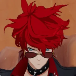 👹 emoji Красноволосик мирный Telegram sticker 6 of 120