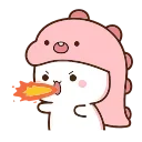 🦕 emoji Peach Cat @TgEmojis Telegram sticker 12 of 145