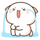Peach Cat @TgEmojis sticker preview 3