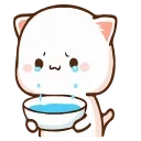 😭 emoji Peach Cat @TgEmojis Telegram sticker 24 of 145