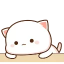 😣 emoji Peach Cat @TgEmojis Telegram sticker 20 of 145