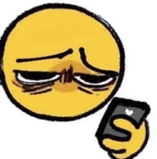 🫠 emoji 🚬 Telegram sticker 7 of 50