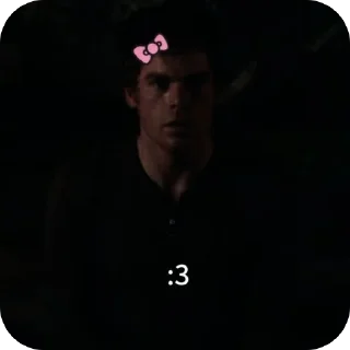 🫥 emoji Dexter Morgan Telegram sticker 7 of 17