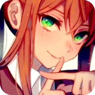 🌟 emoji Monika🍀 @qwe1ma Telegram sticker 13 of 55