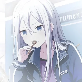 💨 emoji kanade project sekai @Serebrealstik ( @Datkhote ) Telegram sticker 5 of 35