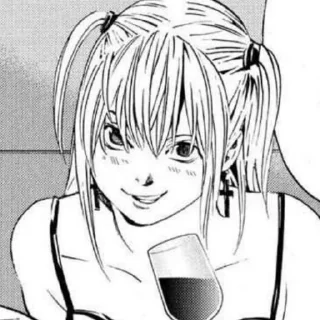 😏 emoji Misa Telegram sticker 9 of 17