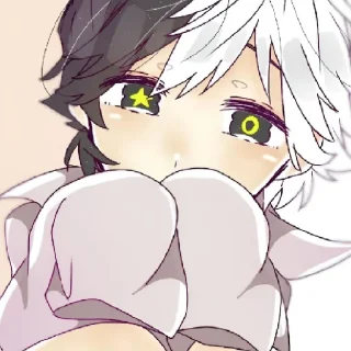 😄 emoji Чах и Ях. @anime_stickers_39 Telegram sticker 8 of 18