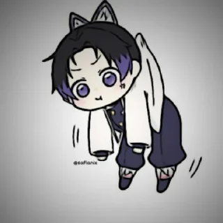 😄 emoji Чах и Ях. @anime_stickers_39 Telegram sticker 10 of 28