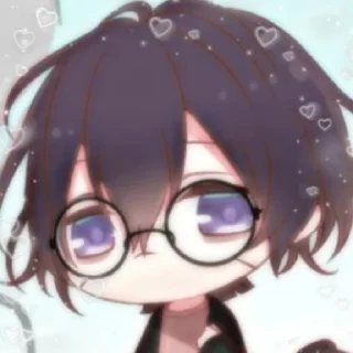 😄 emoji Чах и Ях. @anime_stickers_39 Telegram sticker 7 of 24