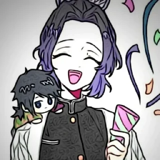 😄 emoji Чах и Ях. @anime_stickers_39 Telegram sticker 7 of 28
