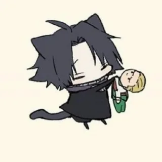 😄 emoji Чах и Ях. @anime_stickers_39 Telegram sticker 13 of 54