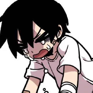 😄 emoji Чах и Ях. @anime_stickers_39 Telegram sticker 23 of 33