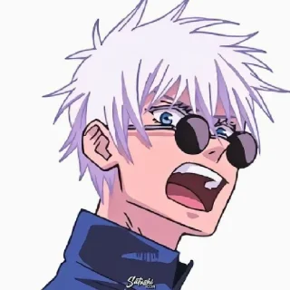 😄 emoji Чах и Ях. @anime_stickers_39 Telegram sticker 7 of 32