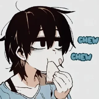 😄 emoji Чах и Ях. @anime_stickers_39 Telegram sticker 11 of 33