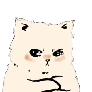 😟 emoji ... Telegram sticker 24 of 28